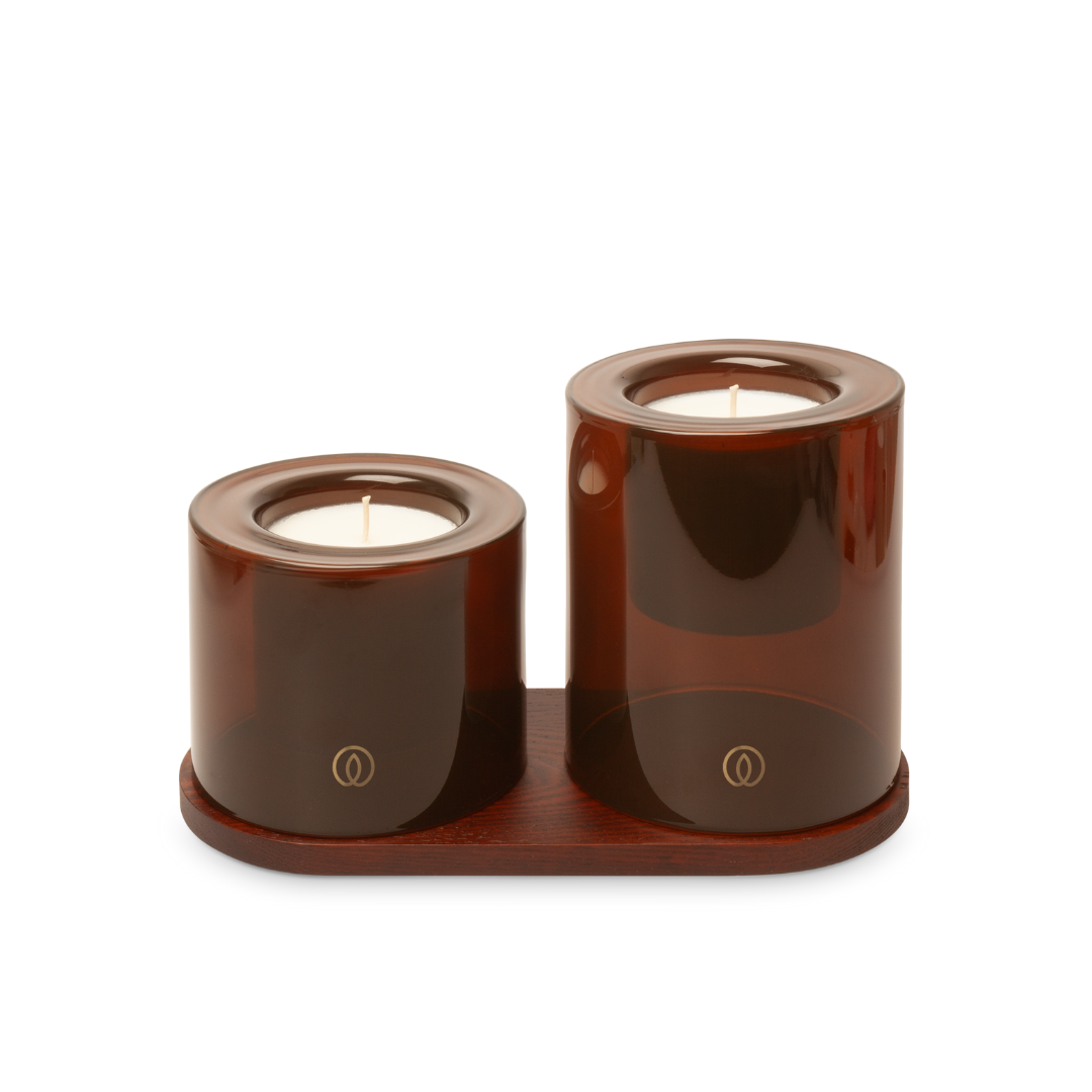 Spaas Delight Giftbox Solar Spirit – 2 Geurkaarsen & Schaal