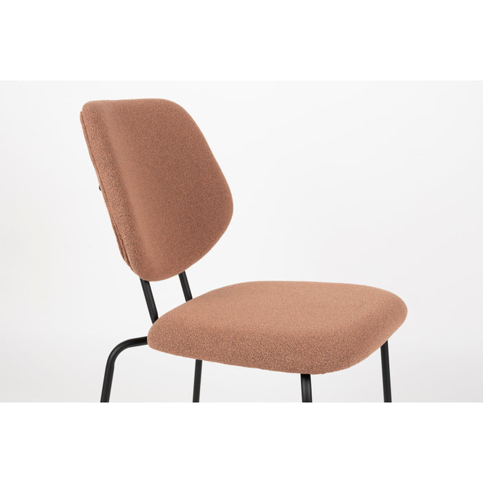 Housecraft Living Zelo Eetkamerstoelen Roze - Set van 2