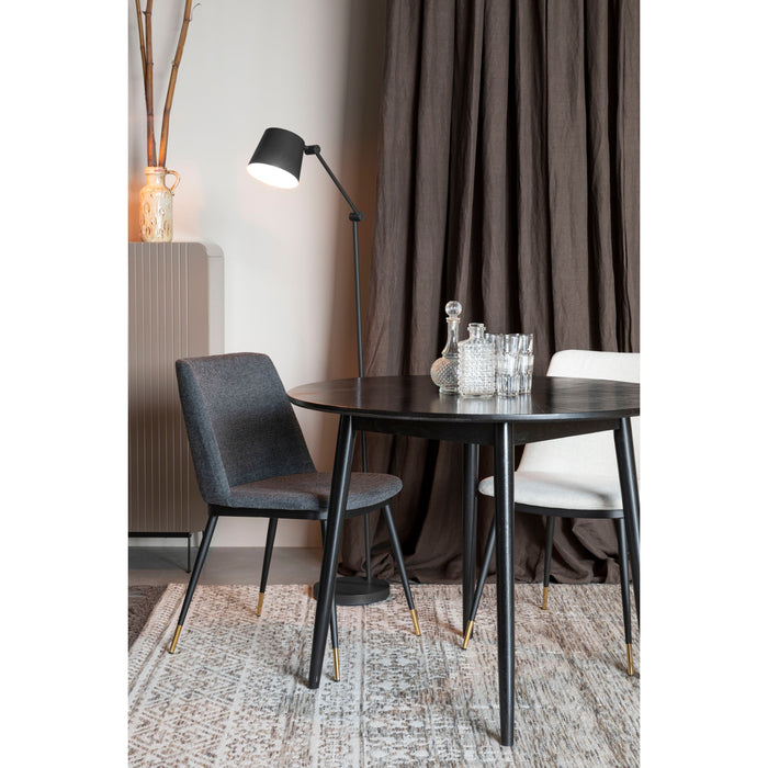 Housecraft Living Lionel Eetkamerstoelen Donkergrijs - Set van 2