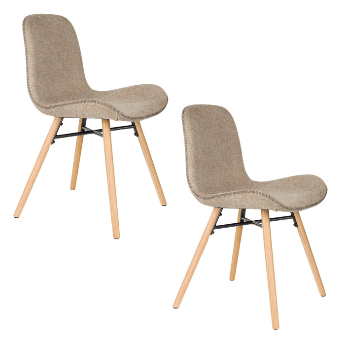 Housecraft Living Eetkamerstoel Ordek set van 2