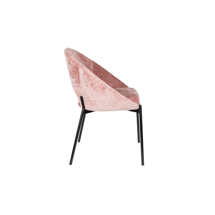 Housecraft Living Dando Eetkamerstoelen Oud Roze - Set van 2