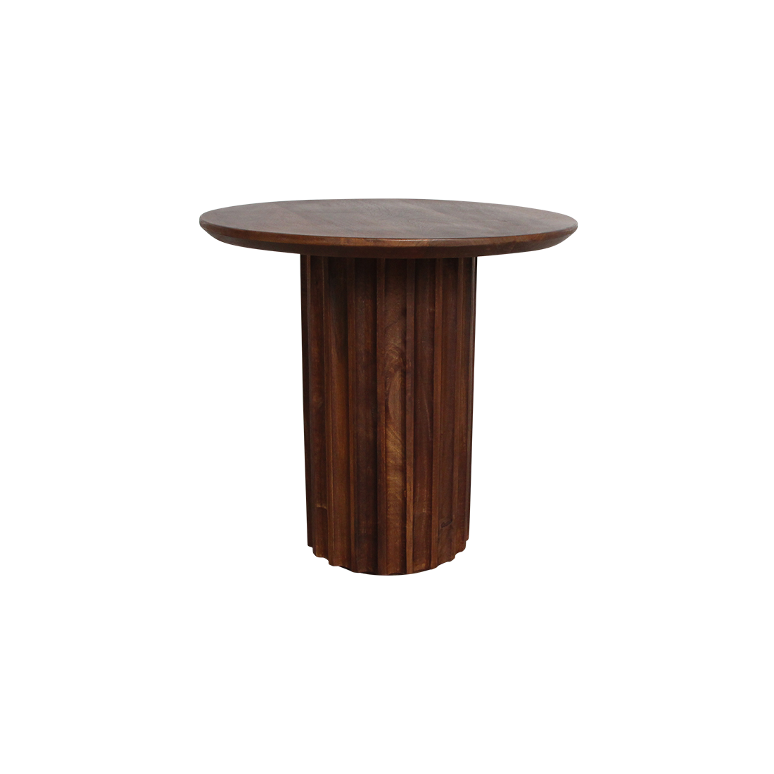 Raw Materials Bullnose bijzettafel Reversed Fluted - 55 cm