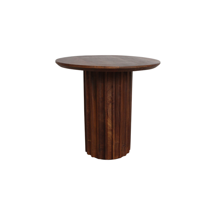 Raw Materials Bullnose bijzettafel Reversed Fluted - 55 cm