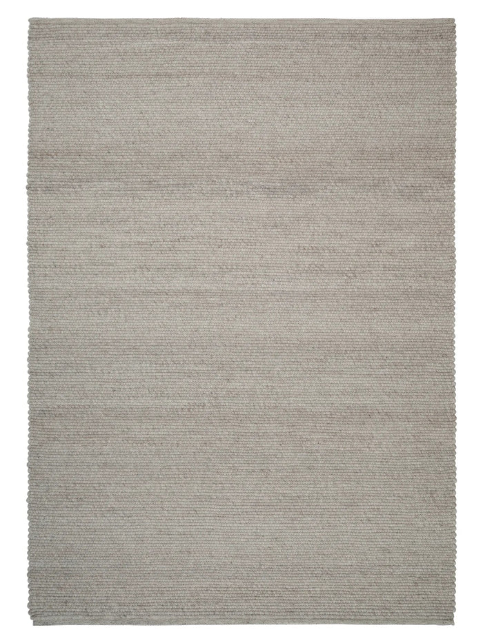 Mrcarpet Wollen vloerkleed Lichtgrijs Gotland 160x230cm