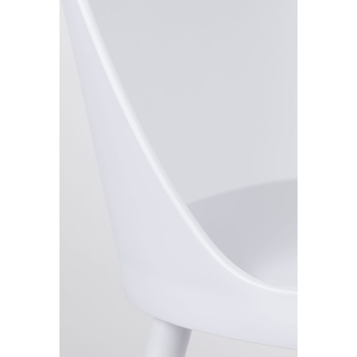 Housecraft Living Pip Eetkamerstoelen Wit - Set van 2