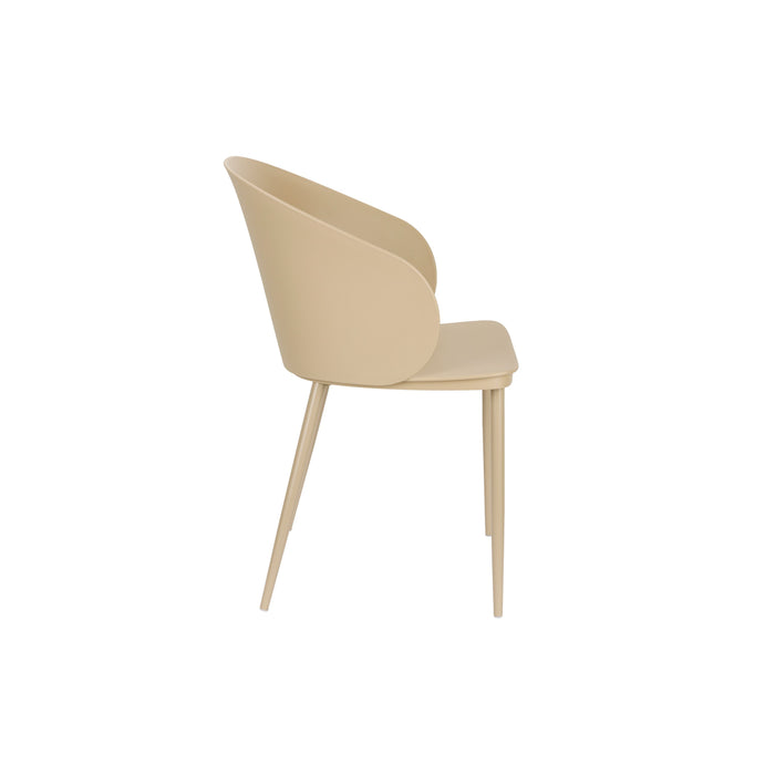 Housecraft Living Gigi Eetkamerstoelen Beige - Set van 2