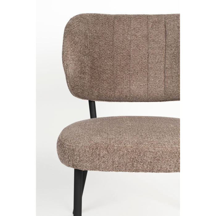 Housecraft Living Sanne Eetkamerstoelen Bruin - Set van 2