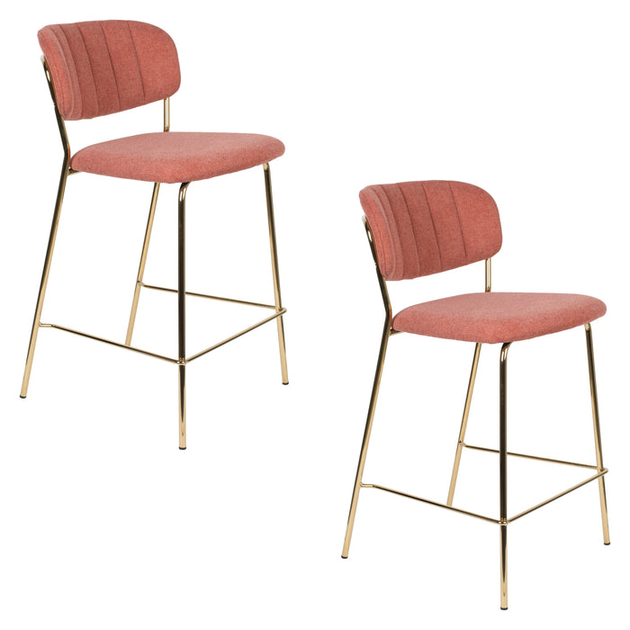 Housecraft Living Jolien Kruk Gold|Roze - Set van 2