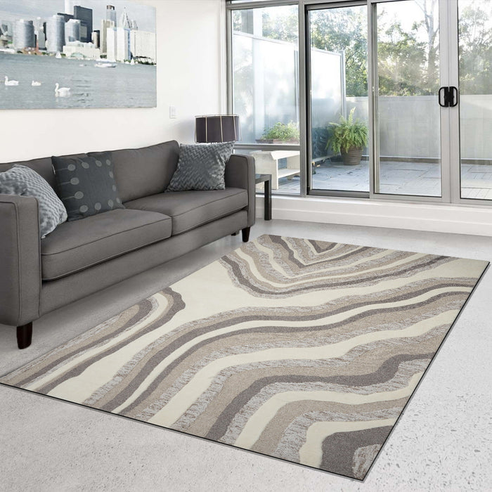 Velaar Geweven Vloerkleed Taupe|Beige|Natural 160x230 cm