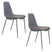 Housecraft Living Jeffrey Eetkamerstoelen Grijs - Set van 4