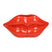 Kersten Lips Bloempot - Rood