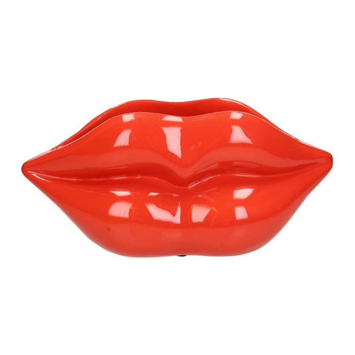Kersten Lips Bloempot - Rood