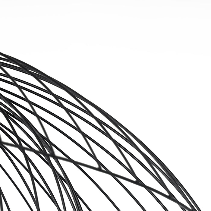 QAZQA Smart hanglamp zwart 66 cm incl. Wifi G95 - Pua