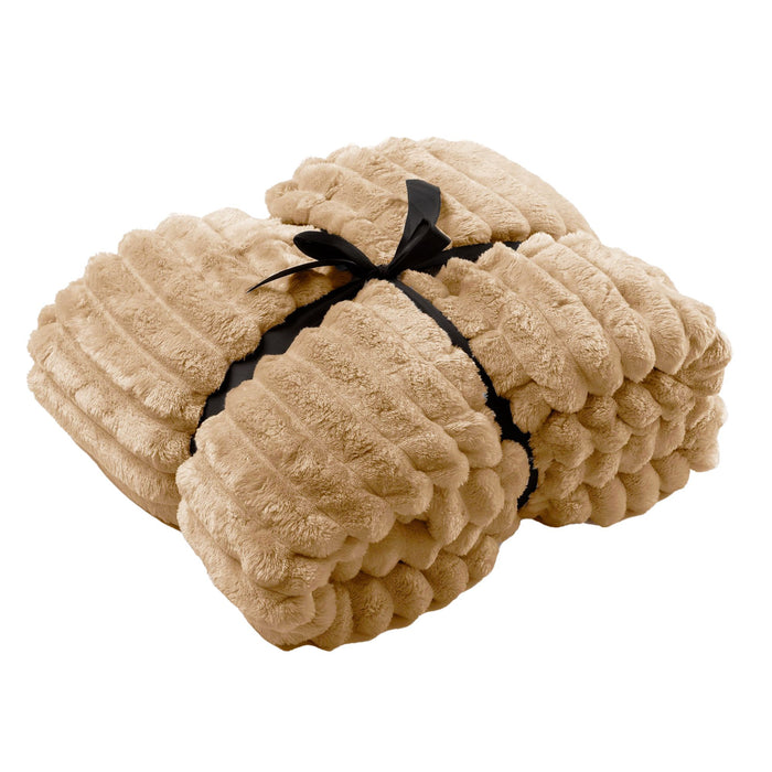 Dutch Decor plaid RICKY - 150x200 cm Semolina