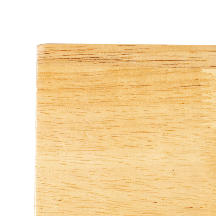 QAZQA Landelijke wandlamp eiken hout - Transfer