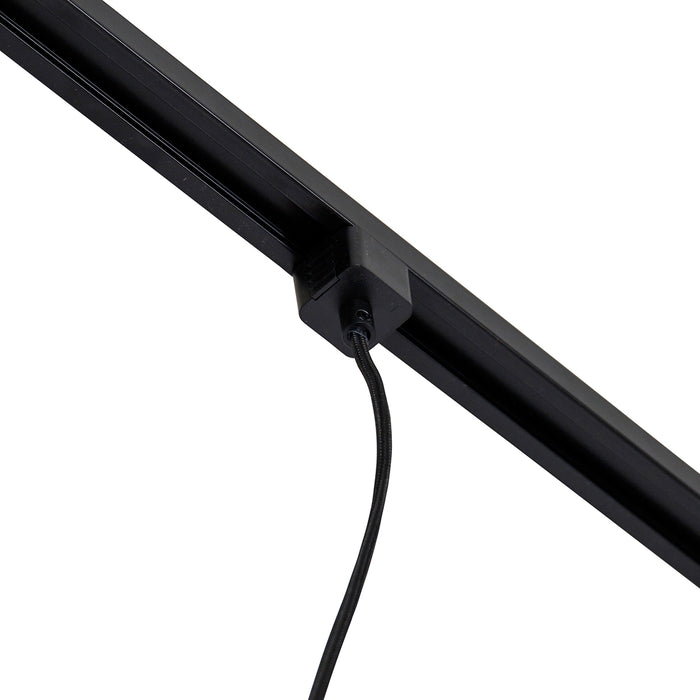 QAZQA Hanglamp met rail ophanging goud - Iconic Cavalux