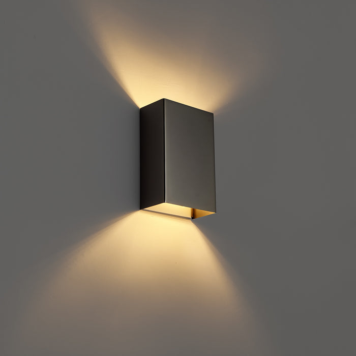 QAZQA Moderne wandlamp gunmetal 2-lichts - Otan S