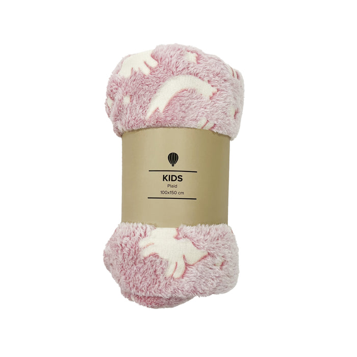 Plaid UNICORN - 100x150 cm Glow in the Dark