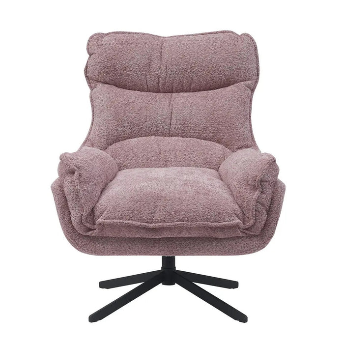 Starfurn - Fauteuil Vera - Roze - 83x115x59 cm