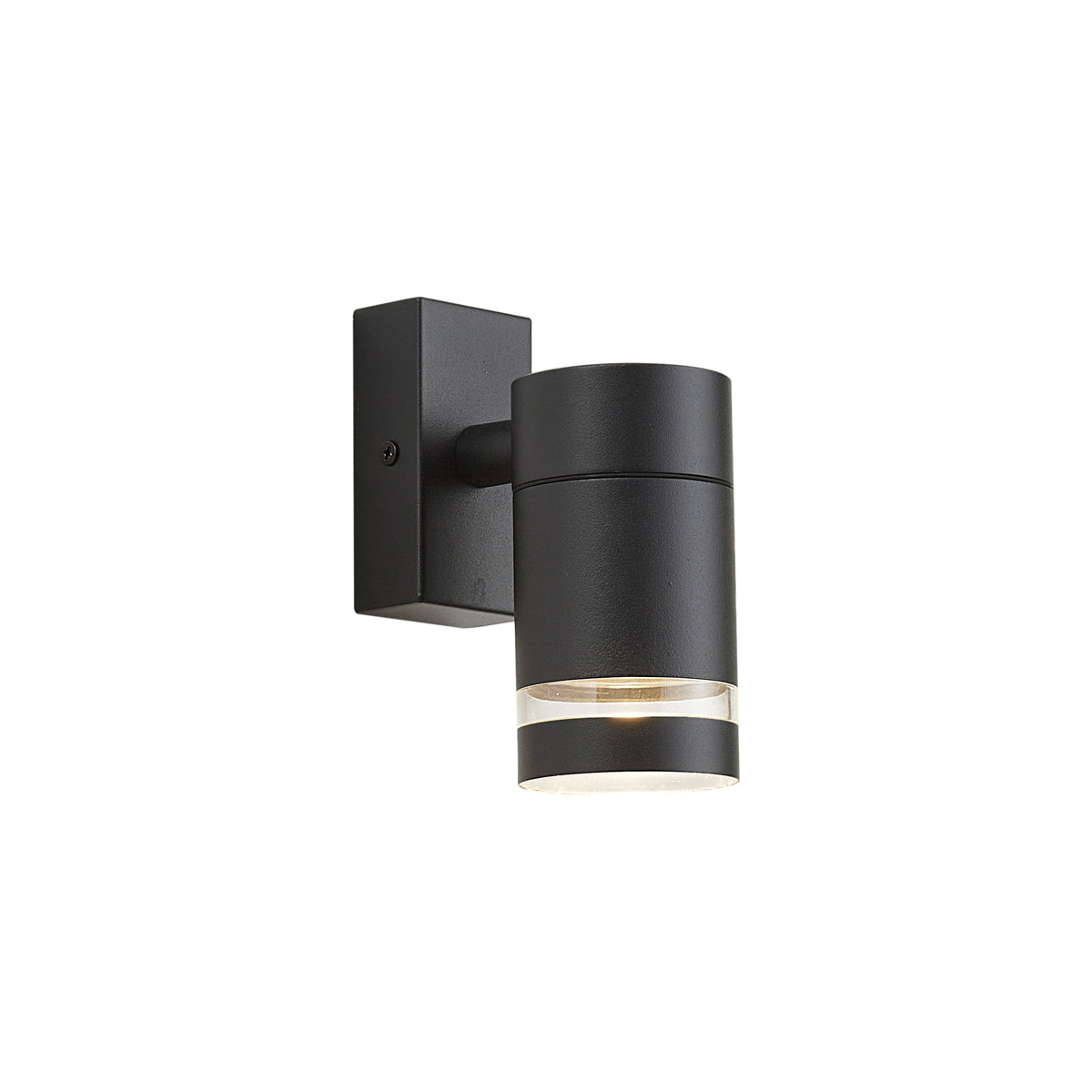 QAZQA Moderne buiten wandlamp zwart IP44 - Ensam