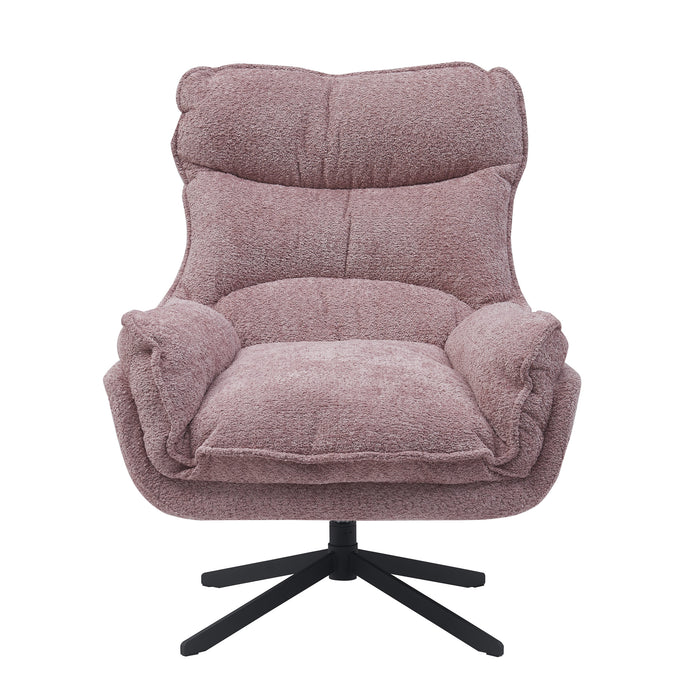 Starfurn - Fauteuil Vera - Roze - 83x115x59 cm