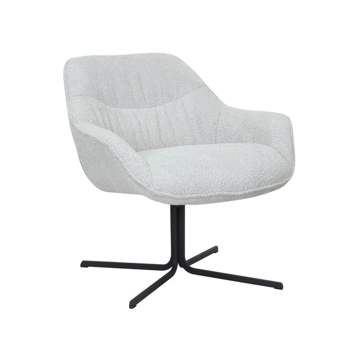 Starfurn - Fauteuil Mila - Wit - 77x80x52 cm
