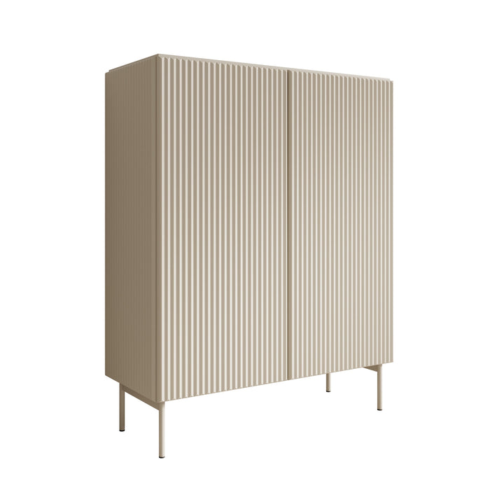 Meubella - Marajo - Dressoir - Beige - 99 cm