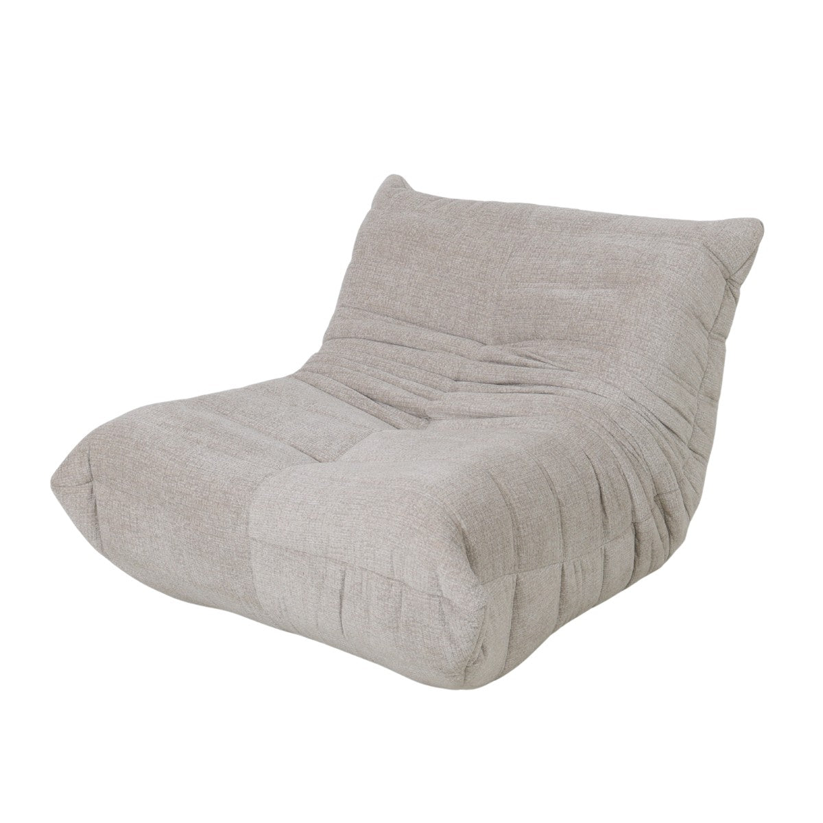 Giga Meubel - Fauteuil Taupe Stof - 87x97x69cm - Bear