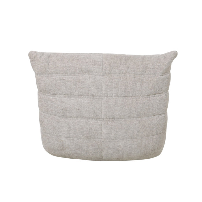 Giga Meubel - Fauteuil Taupe Stof - 87x97x69cm - Bear