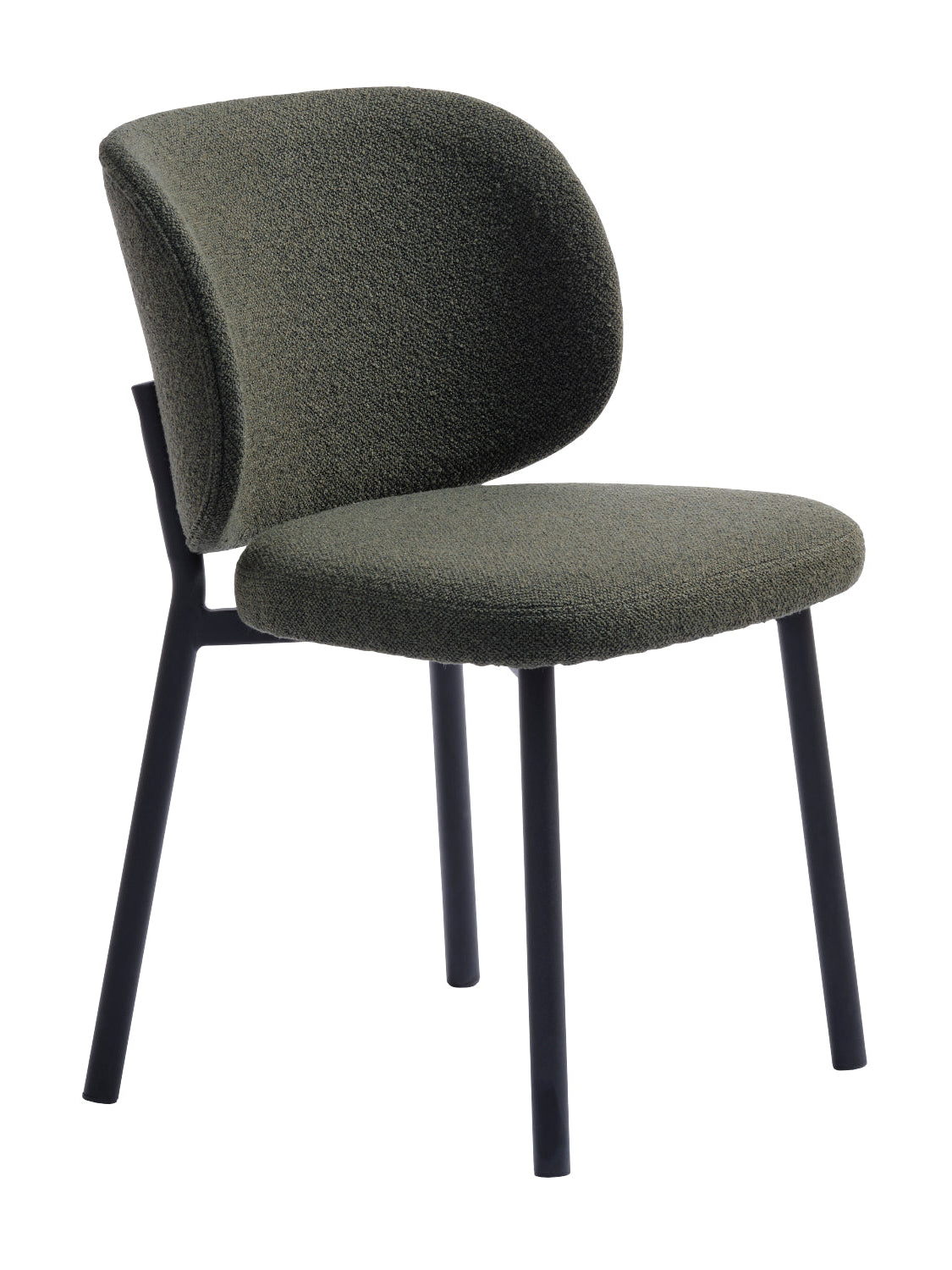 Azion Eetkamerstoel - Set van 2 - Groen BouclŽ