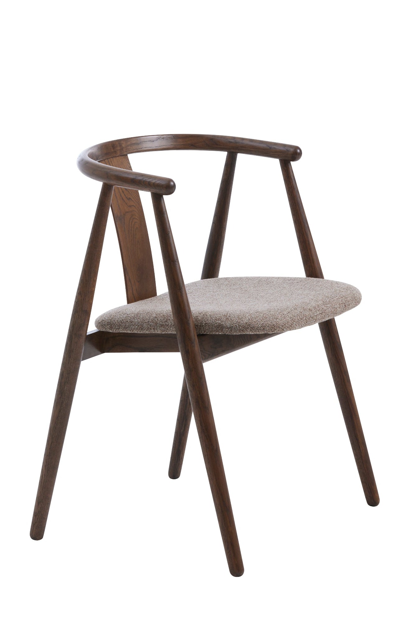 Sumatra Eetkamerstoel - Set van 2 - Walnoot