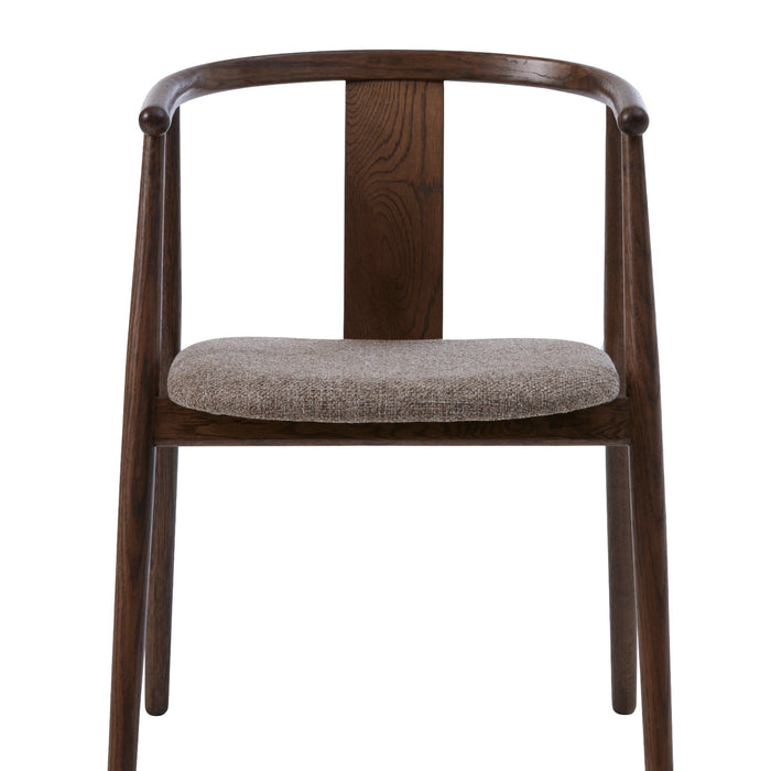 Sumatra Eetkamerstoel - Set van 2 - Walnoot