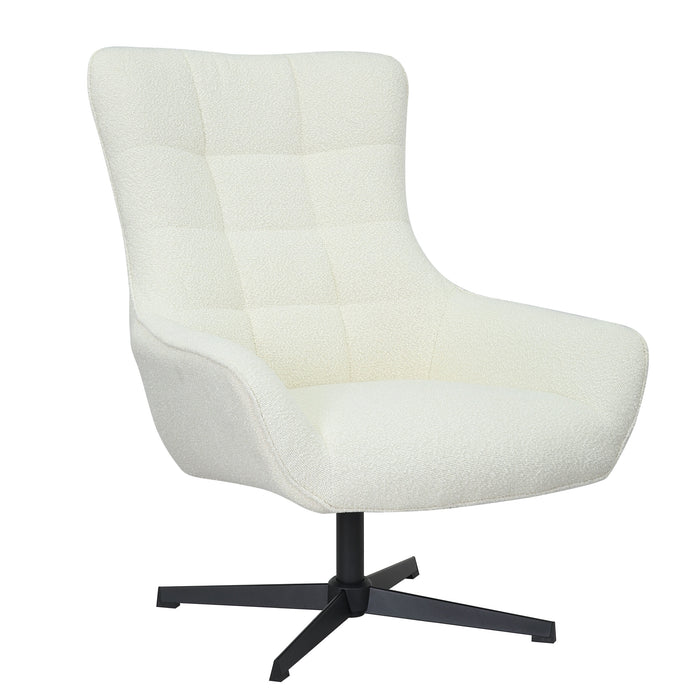 Starfurn - Fauteuil Nora - Wit - 85x81x99 cm