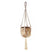 Calicosy - Hangende Mand met Plantenhouder - H20 cm - Licht hout