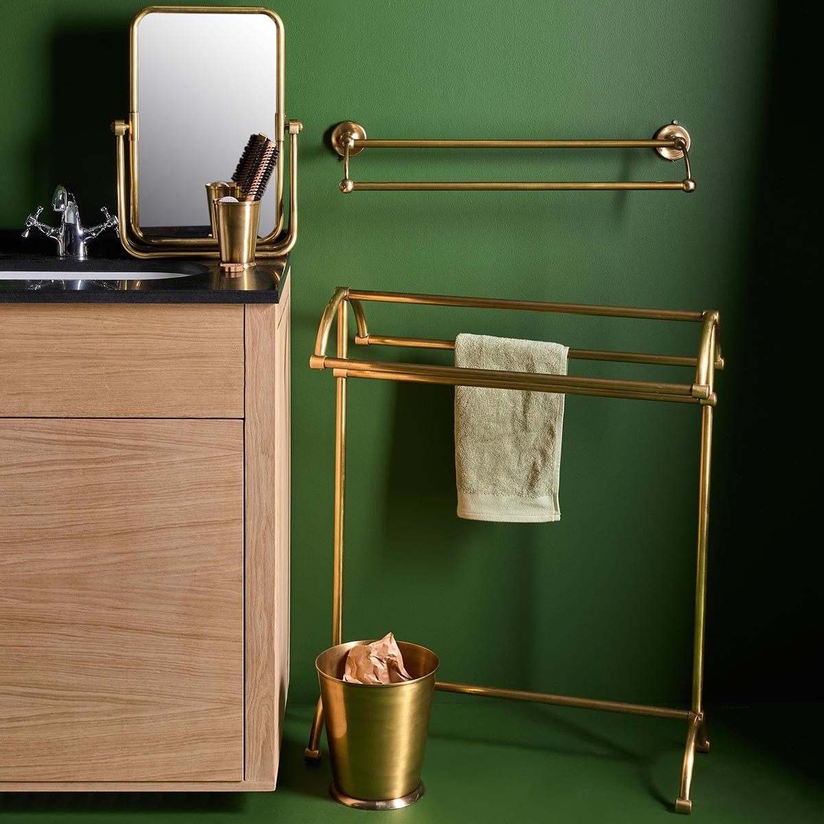 Signature - Tafelspiegel - H46 cm - Goud