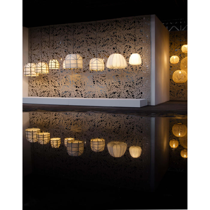 Ay Illuminate - Hozuki Large - Hanglamp - Papier - Wit - Ø63 H:51