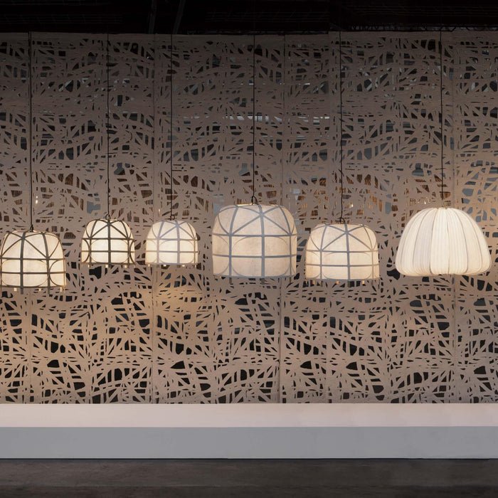 Ay Illuminate - Hozuki Large - Hanglamp - Papier - Wit - Ø63 H:51