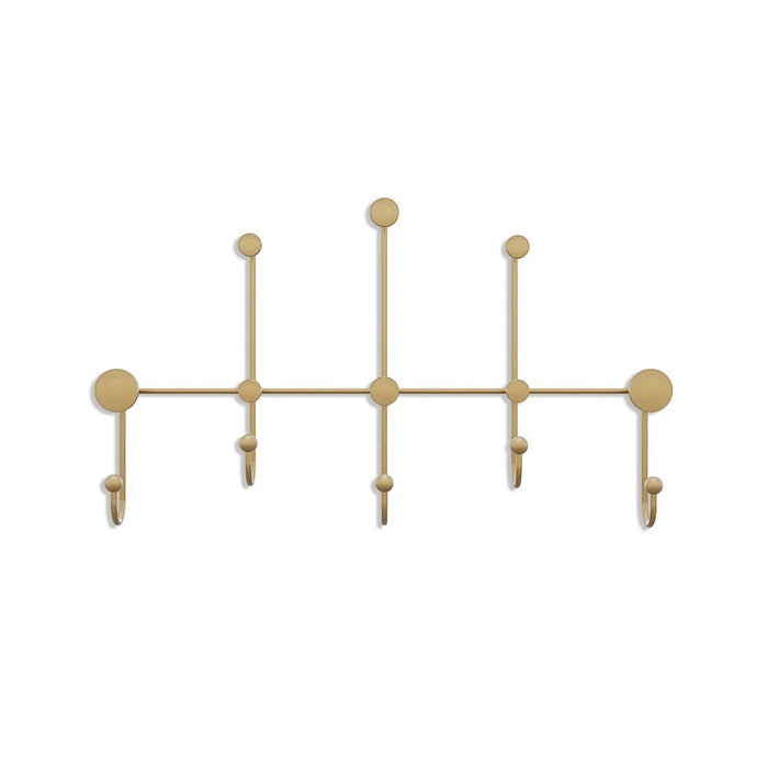 Calicosy - IYON Kapstok voor aan de muur - H45 cm - Goudkleurig