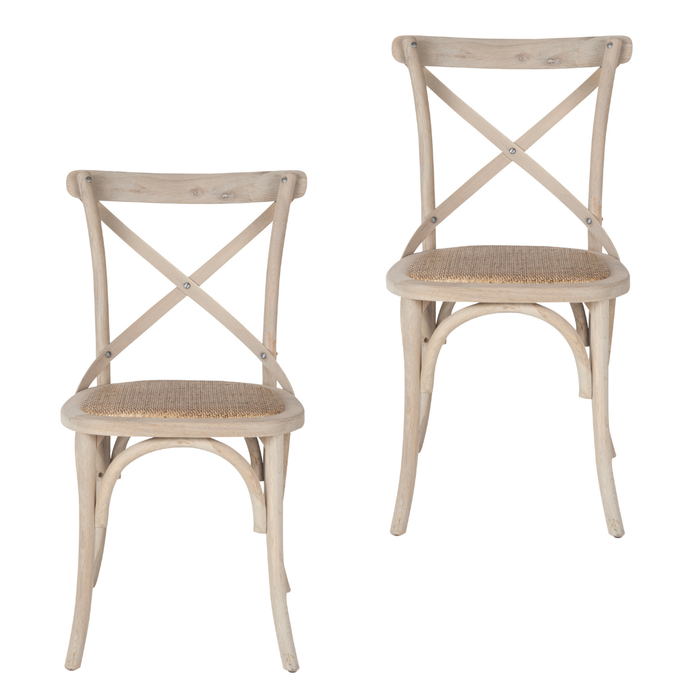 Signature - BISTROT Set van 2 stoelen - H51 cm