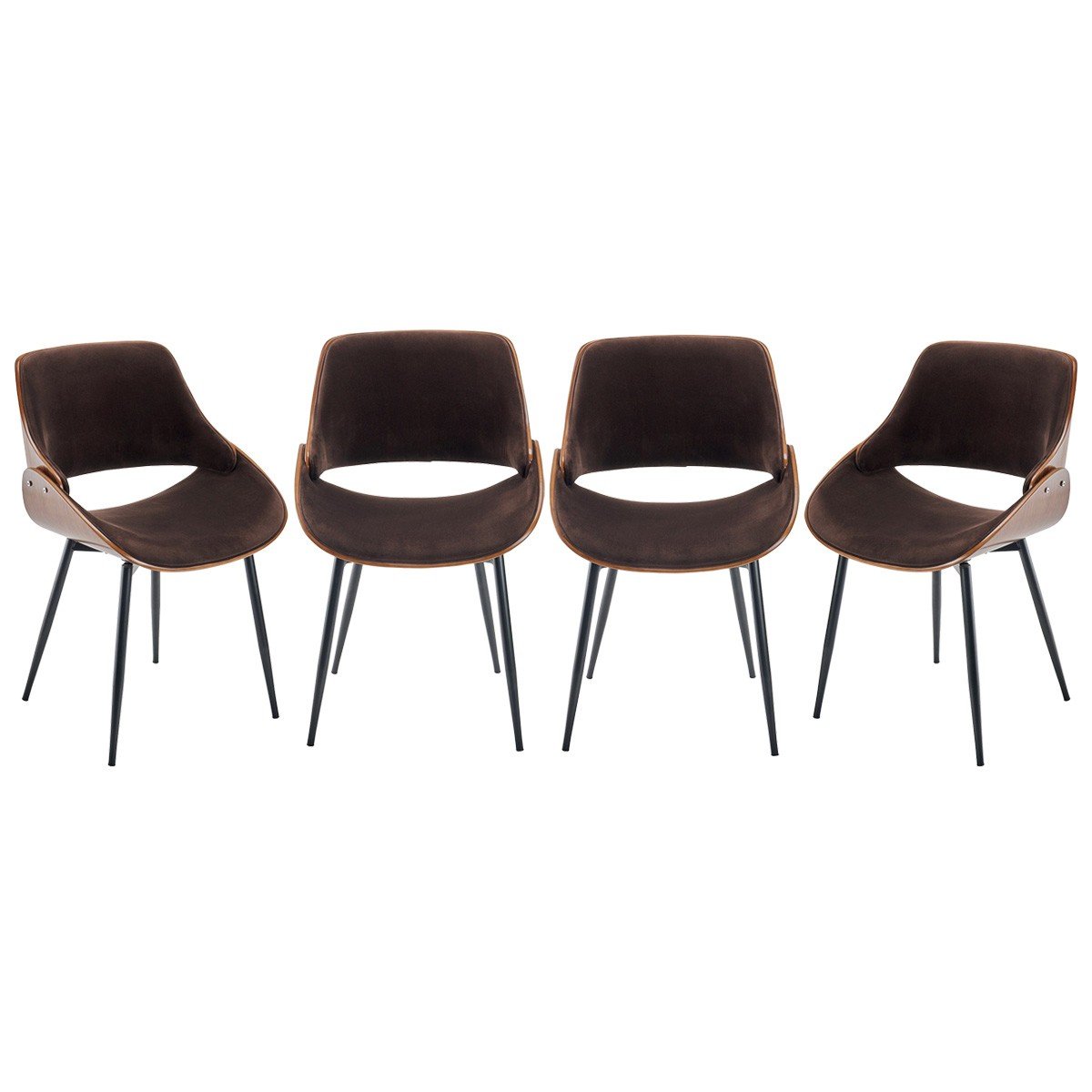 Signature - MANNIX Set van 4 stoelen - H61 cm