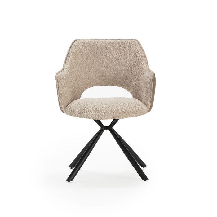Calicosy - MARIEL Set van 2 Eetkamerstoelen - H47 cm