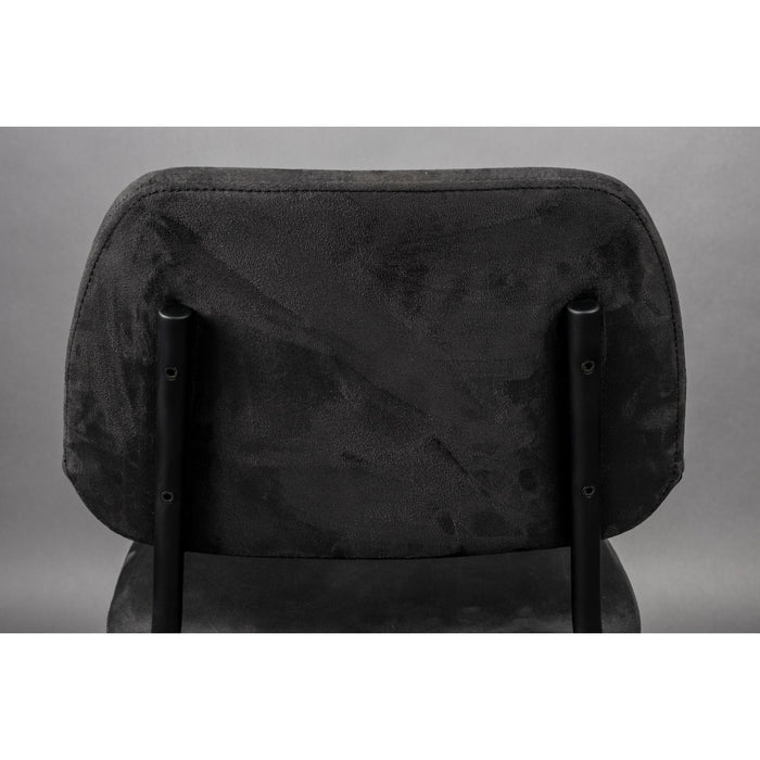 Dutchbone Darby Eetkamerstoelen  Zwart - Set van 2