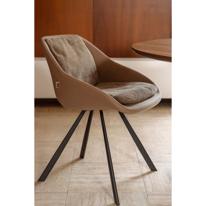 Dutchbone Wakefield Eetkamerstoelen  Beige - Set van 2
