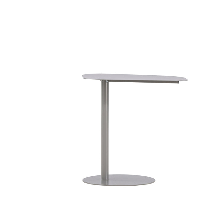 Fjôrd - Bijzettafel Lichtgrijs Metaal - 50x38x50cm - San Jose