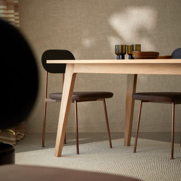 Tikamoon - Tafel van eikenhout 180x90 Esmée