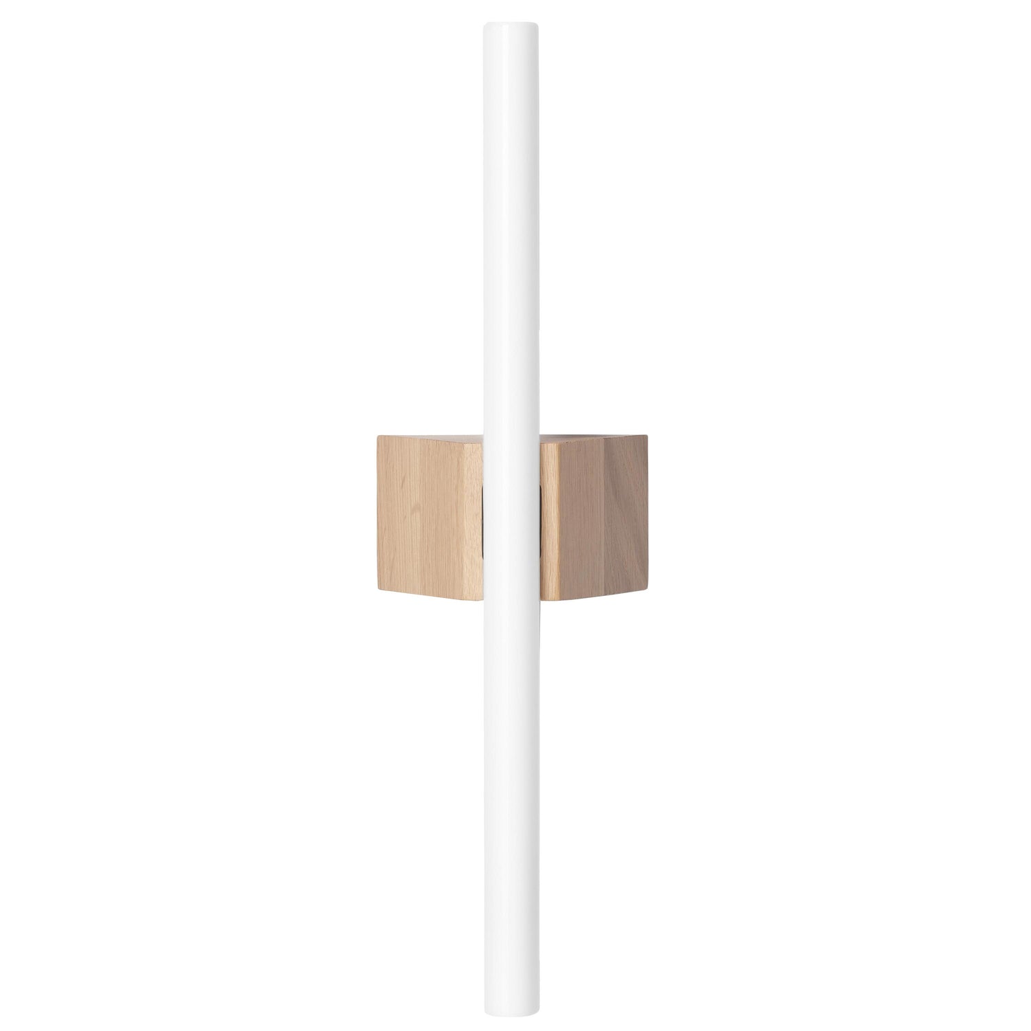 Minimism Single wandlamp medium naturel eiken