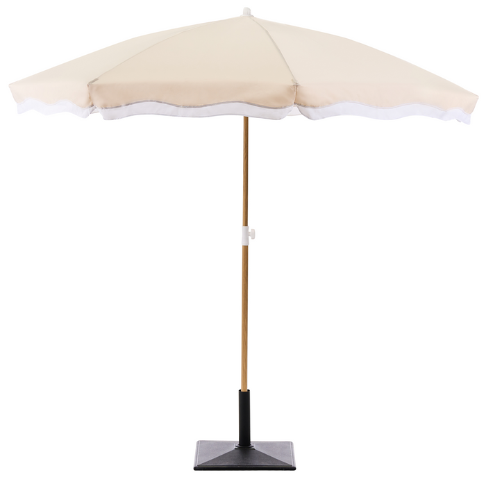 Beliani - SESTRIERE - Tuinparasol - Beige - 232 cm - Polyester