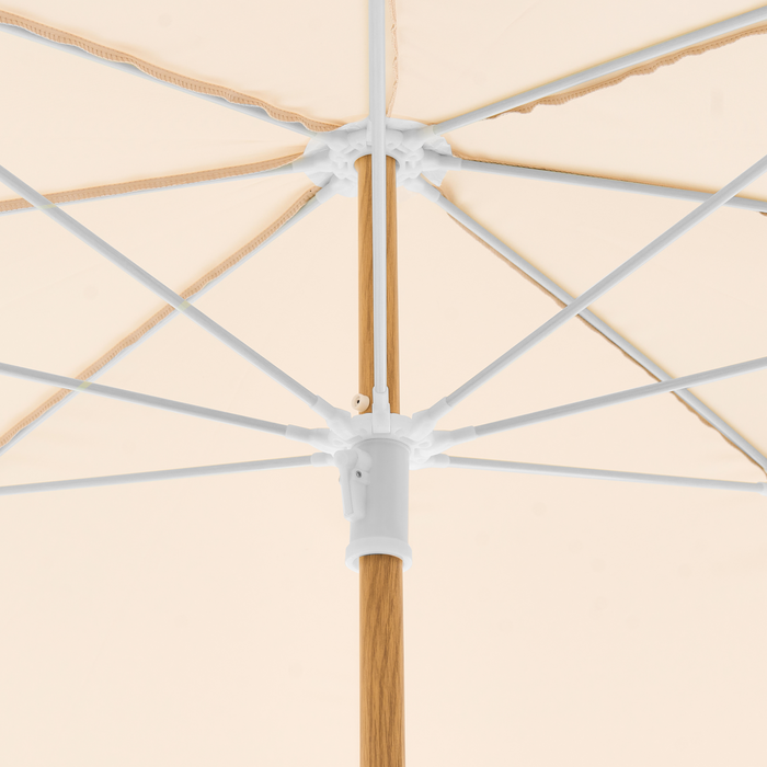 Beliani - SESTRIERE - Tuinparasol - Beige - 232 cm - Polyester
