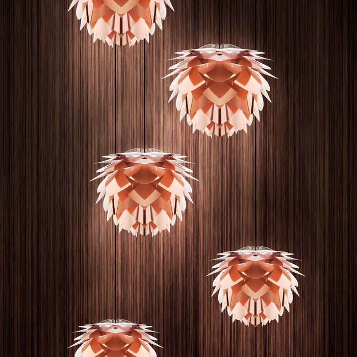 Umage Silvia Medium hanglamp Ø50 zwart snoer, wit