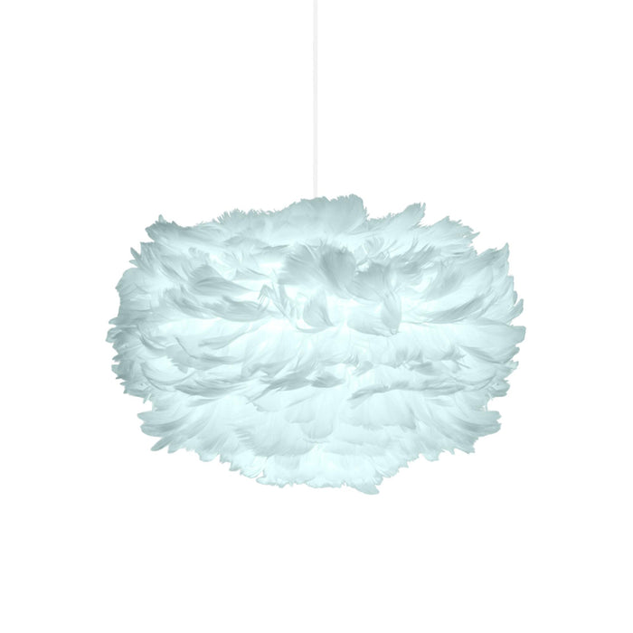 Umage Eos hanglamp medium Ø45 wit snoer, lichtblauw